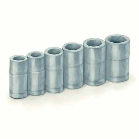 Water color illustrative image of a generic 3/8 in. Drive Metric Impact Socket Set, 8 Piece