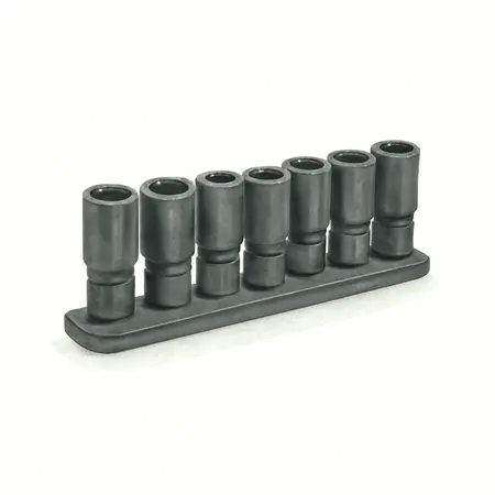 Water color illustrative image of a generic 3/8 in. Drive Metric Impact Swivel Socket Set, 7 Pc.