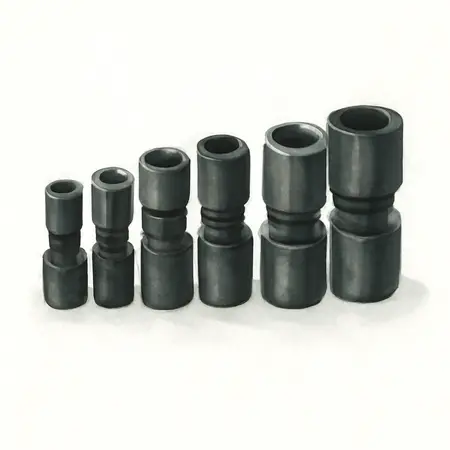 Water color illustrative image of a generic 3/8 in. Drive SAE Impact Swivel Socket Set, 7 Pc.