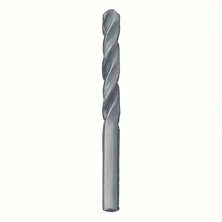 Water color illustrative image of a generic 3/8 in. x 12 in. Black Oxide Extended Length Drill Bit