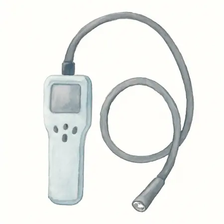 Water color illustrative image of a generic 39 in. x 16mm Inspection Camera Cable