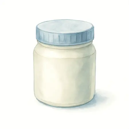 Water color illustrative image of a generic 3 Oz. Moly-Graph® Extreme Pressure Multi-Purpose Lithium Grease, 3 Pc