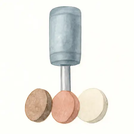 Water color illustrative image of a generic 3 in. Surface Conditioning Kit, 19 Piece