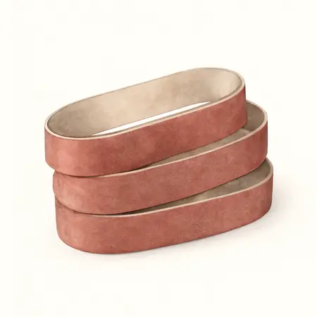 Water color illustrative image of a generic 3 in. x 18 in., 80-Grit Sanding Belts with Zirconia Alumina Grain, 3-Pack