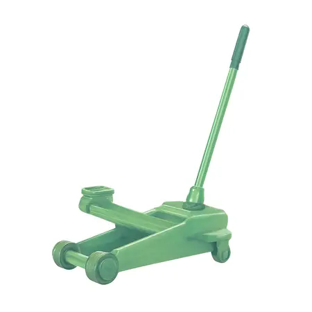 Water color illustrative image of a generic 3 ton Professional Floor Jack with RAPID PUMP, Green
