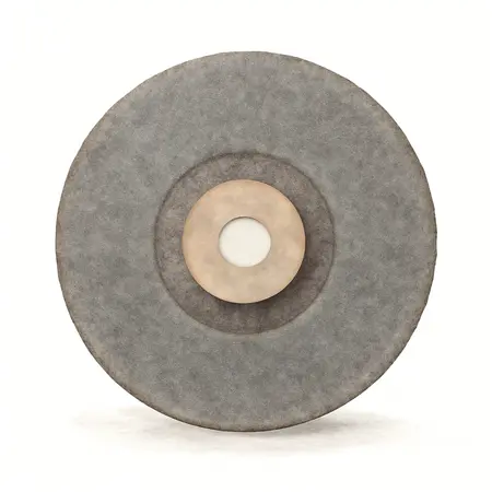 Water color illustrative image of a generic 4-1/2 in. x 1/4 in. x 7/8 in. Type 27 Metal Grinding Wheel
