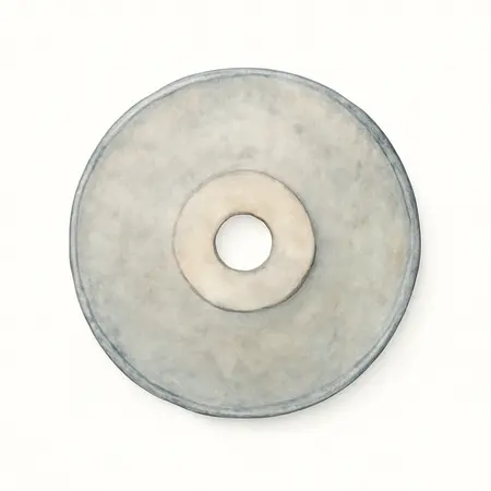 Water color illustrative image of a generic 4-1/2 in. x 1/16 in. x 7/8 in. Type 01/41 Masonry Cut-off Wheel, 10-Pack