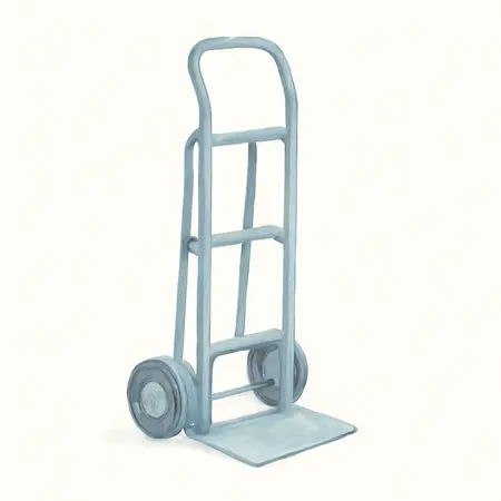 Water color illustrative image of a generic 4-in-1 Convertible Hand Truck, 500 lb./800 lb./1000 lb. Capacity