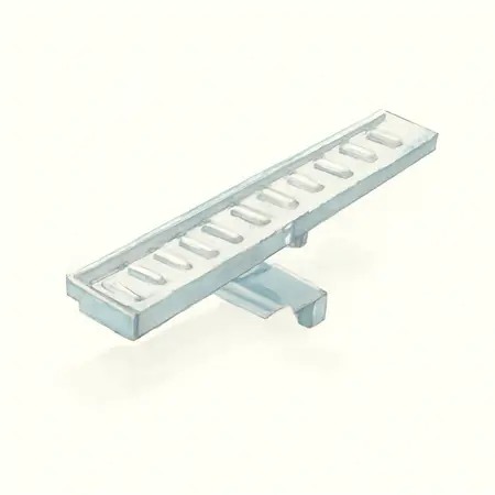 Water color illustrative image of a generic 400 lb. Receiver-Mount Aluminum Motorcycle Carrier