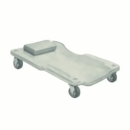 Water color illustrative image of a generic PITTSBURGH 300 lb. Capacity Low-Profile Creeper, Gray