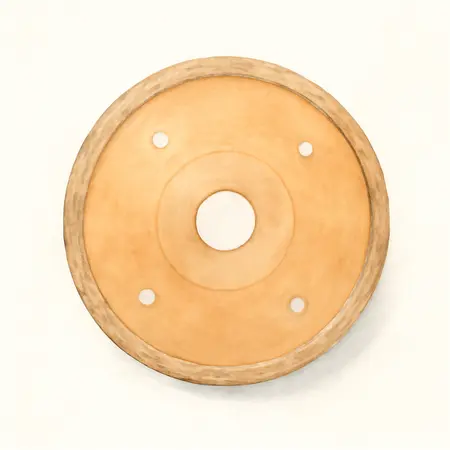 Water color illustrative image of a generic 4-1/2 in. Continuous Rim Wet Cut Diamond Blade