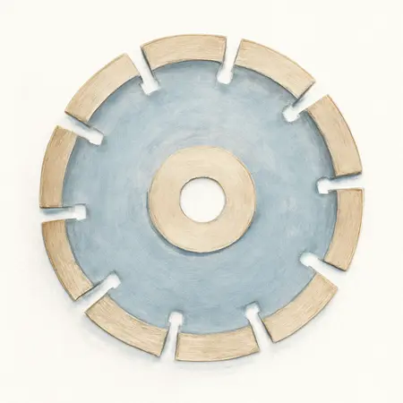 Water color illustrative image of a generic 4-1/2 in. Tuck Point Diamond Blade