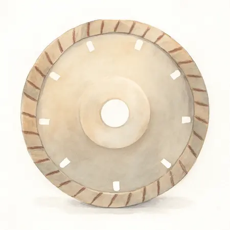 Water color illustrative image of a generic 4-1/2 in. Turbo Rim Wet or Dry Cut Diamond Saw Blade