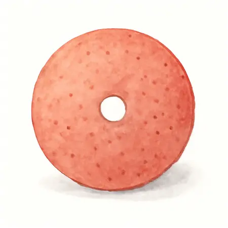 Water color illustrative image of a generic 4-1/2 in. Ceramic Fiber Discs, 80 Grit, 5-Pack
