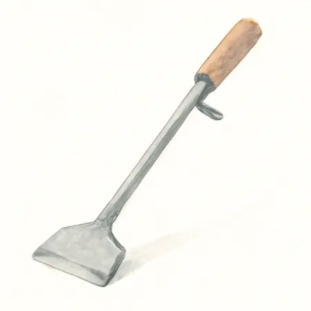 Water color illustrative image of a generic 42 in. Long Reach Air Scraper