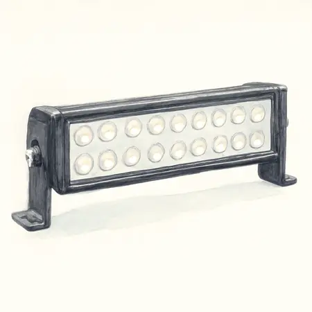 Water color illustrative image of a generic 42 in. Spot/Flood Combo LED Light Bar