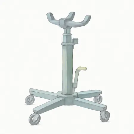 Water color illustrative image of a generic PITTSBURGH 450 lb. Low-Lift Transmission Jack