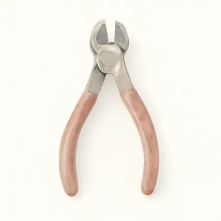 Water color illustrative image of a generic 4 In. End Nipper Pliers