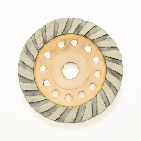 Water color illustrative image of a generic 4 in. Diamond Turbo Cup Wheel