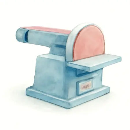 Water color illustrative image of a generic 4 in. x 36 in. Belt and 6 in. Disc Sander