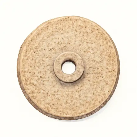 Water color illustrative image of a generic 4 in.  Coarse Carbide Grit Carving Disc