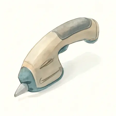 Water color illustrative image of a generic 4v Lithium-Ion Cordless Power Cutter
