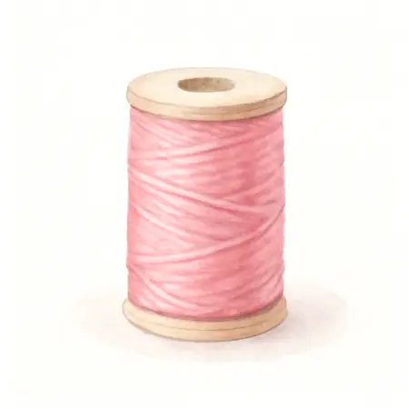 Water color illustrative image of a generic 500 ft. Pink Construction Line