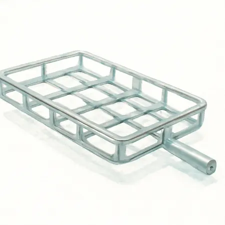 Water color illustrative image of a generic 500 lb. Capacity Aluminum Cargo Carrier