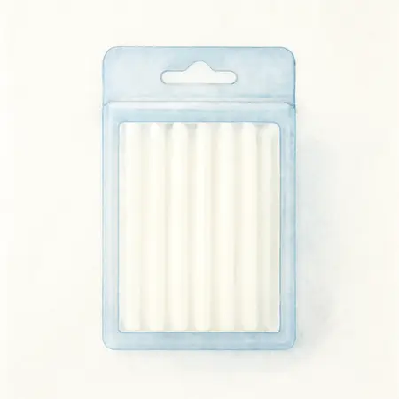 Water color illustrative image of a generic 50 Piece MultiTemp® Mini Glue Sticks