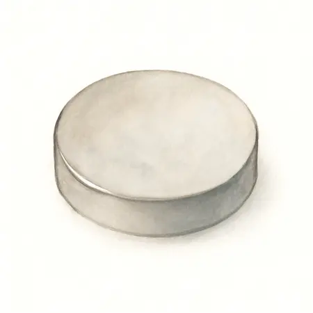 Water color illustrative image of a generic 50mm Round Magnet