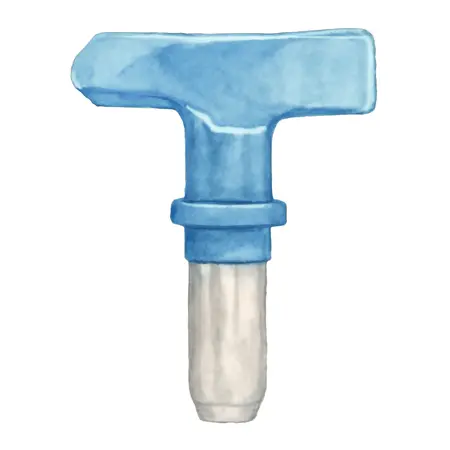 Water color illustrative image of a generic 513 Reversible Airless Paint Spray Tip