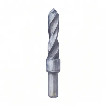 Water color illustrative image of a generic 5/16 in.  Multi-Material Pilot Bit for Carbide Tip Hole Saws