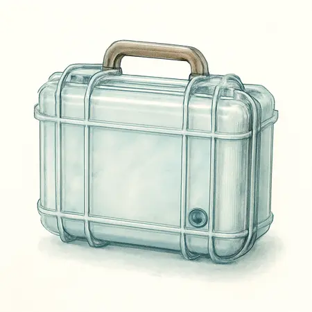 Water color illustrative image of a generic 550 Weatherproof Clear Case