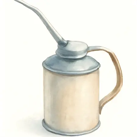 Water color illustrative image of a generic Premium Oiler Bucket Kit