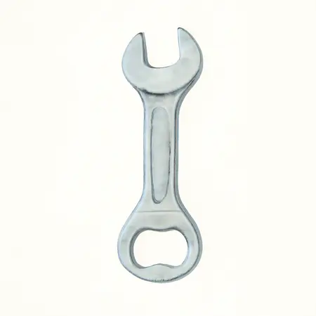 Water color illustrative image of a generic 5/8 in.  Wrench Bottle Opener
