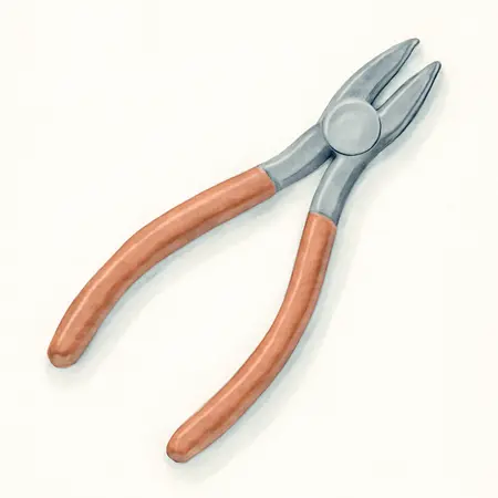 Water color illustrative image of a generic 11 in. High-Leverage Diagonal Cutter