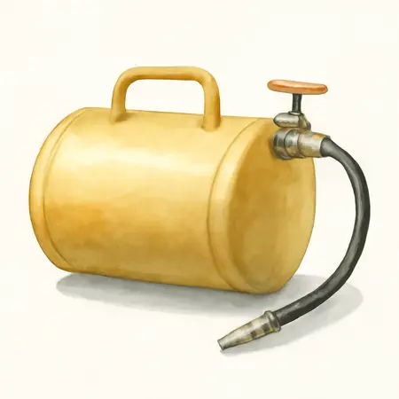 Water color illustrative image of a generic 5 Gallon Tire Bead Seater