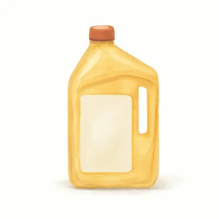 Water color illustrative image of a generic 5W-30 Motor Oil