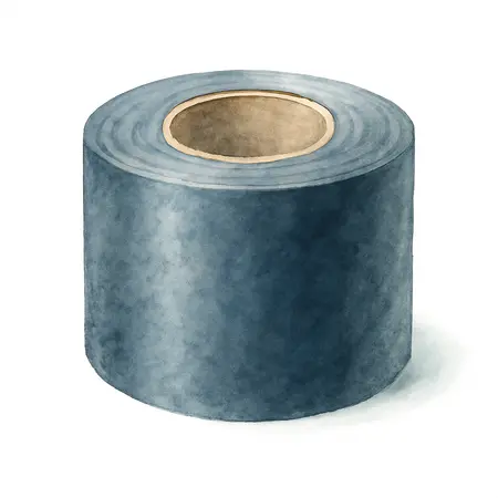 Water color illustrative image of a generic 5 ft. x 4 in. Waterproof Tape