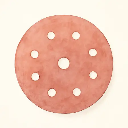 Water color illustrative image of a generic 5 in. 220 Grit Hook and Loop Universal Pattern Sanding Discs, 50 Pack