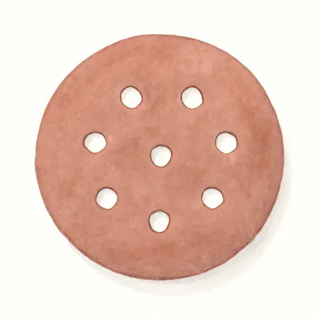 Water color illustrative image of a generic 5 in. 80 Grit Hook and Loop Universal Pattern Sanding Discs, 15 Pack