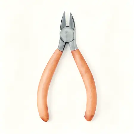 Water color illustrative image of a generic 5 in. Precision Flush Cutter