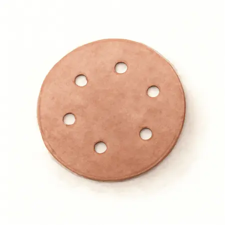 Water color illustrative image of a generic 5 in., 220 Grit Hook and Loop Universal Pattern Sanding Disc with Ceramic Alumina Grain, 5 Pack