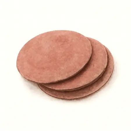 Water color illustrative image of a generic 5 in. 60/80/120 Grit Cloth-backed PSA Sanding Discs, 3 Pc.