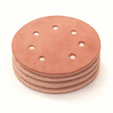 Water color illustrative image of a generic 5 in. , 800 Grit PSA Sanding Discs with Aluminum Oxide Grain, 5 Pack