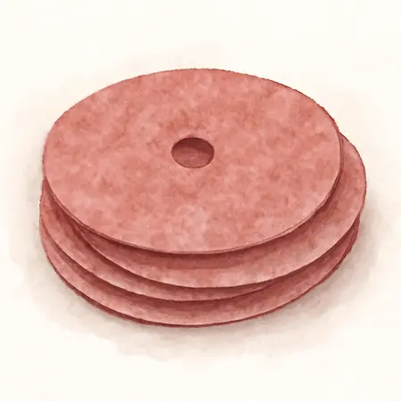 Water color illustrative image of a generic 5 in., 80 Grit PSA Sanding Discs with Zirconia Alumina Grain, 5-Pack