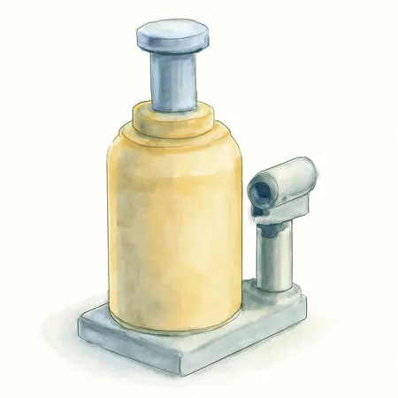 Water color illustrative image of a generic PITTSBURGH 5 ton Pull-Back Ram