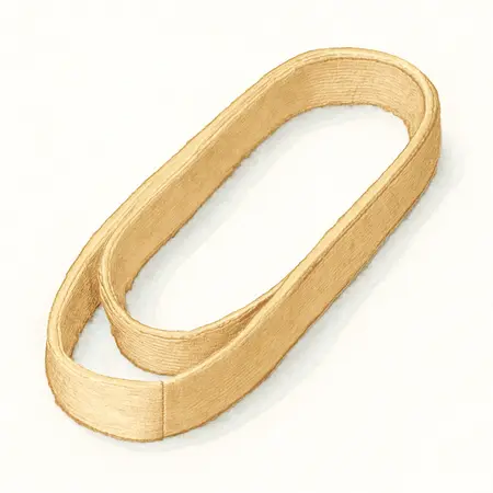 Water color illustrative image of a generic 6-1/2 ft. 2000 lb. Capacity Lifting Sling