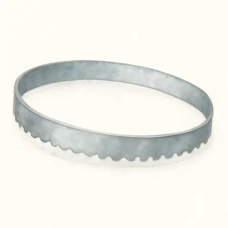 Water color illustrative image of a generic 64-1/2 in. x 1/2 in. 10 TPI  Metal Cutting Band Saw Blade