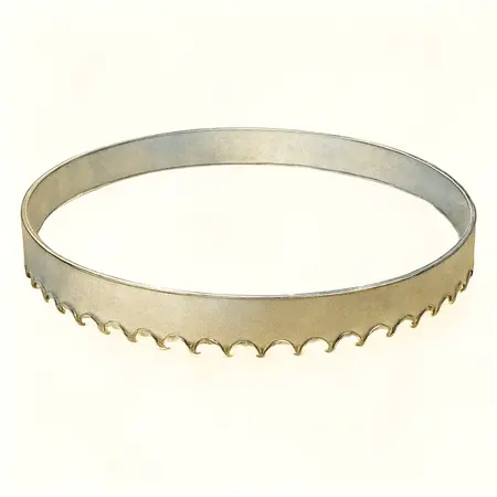 Water color illustrative image of a generic 64-1/2 in. x 1/2 in. 14 TPI Carbon Tool Steel Supercut Band Saw Blade